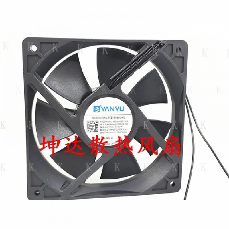 

C for YANYU FE12025B23HL 100V-240V 3.5W 12025 2-wire cooling fan