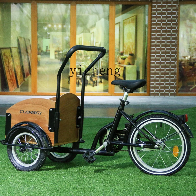 zz16 inch European and American upside down donkey quality human tricycle bicycle pet car puppy