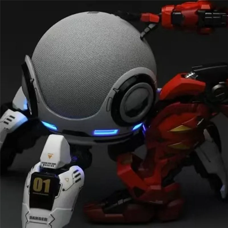 A93P Mini-Ständer, Lautsprecherständer, Homepod, platzsparend, Echo Dot 4./5. Generation, Alexa Dot 4./5. Generation, Schwarz