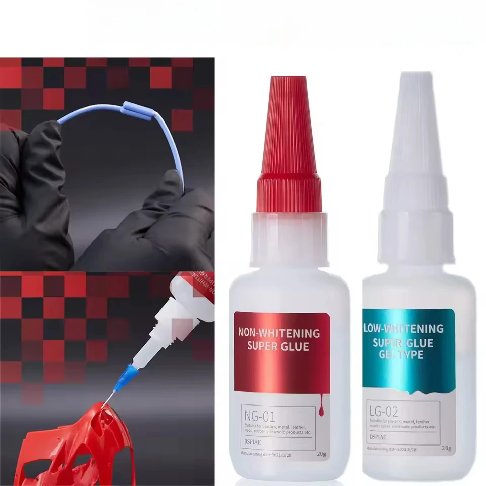 

DSPIAE NG-01 Non-fogging Instant CA LG-02 Low-fogging Instant CA for Gundam DIY Parts Glue Photo-Etched Model Making Tool