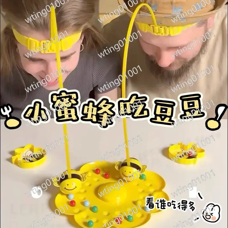 for Little Bee Honey Magnetic Beads Kids Fishing Game Concentration Training Parent Child Interaction Puzzle Early Education