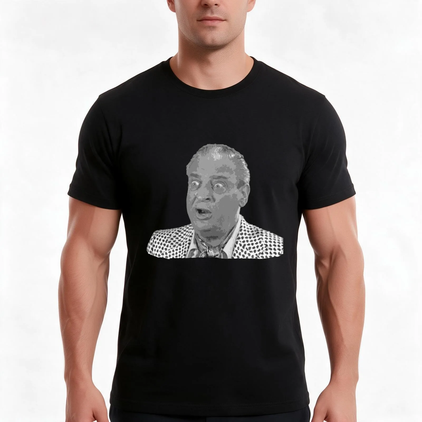 Rodney Dangerfield Classic Caddyshack T-Shirt, Summer Casual Cotton Tee, Oversized Streetwear Tops, Vintage Graphic Print