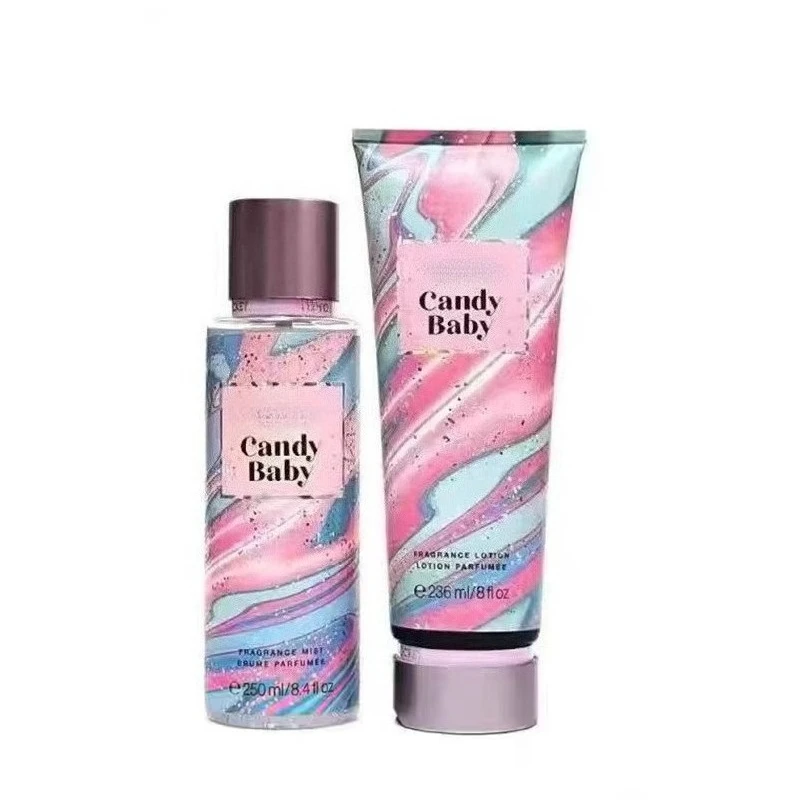 

Victoria Fragrance Body Lotion VS Essential Oil Spray Set Moisturizing and Hydrating Body Hydrating Lotion Lasting Fragrance