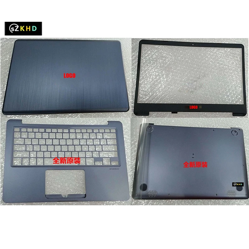 

New Original For ASUS E406 E406S Gray Lcd Back Cover Top Case Rear Lid Bezel Palmrest Upper Case Keyboard Bottom Shell Laptop