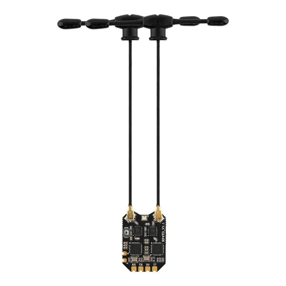 RadioMaster RP4TD ExpressLRS ELRS Receptor de diversidad de 2,4 GHz WIFI incorporado Dual TCXO