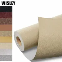 Thickened Sticky Self Adhesive Leather Faux PU Leather Fabric Repair Patch Sticker for Sofa Chair Bed Car Bag DIY Handicrafts