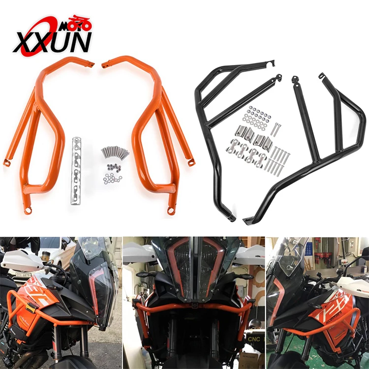 

XXUN Motorcycle Parts Upper Crash Bar Engine Guard Bumper for 1050 Adventure 1090 1190 Adventure R 2013-2019