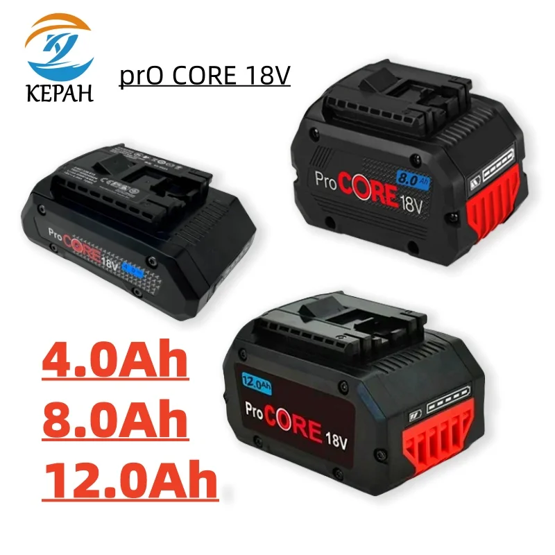 Batterie de remplacement série Premium 2025 18V, nouvelle cellule 21700 adaptée à BOSCH BAT609 BAT618 GBA18V8 4.0/8.0/12.0Ah