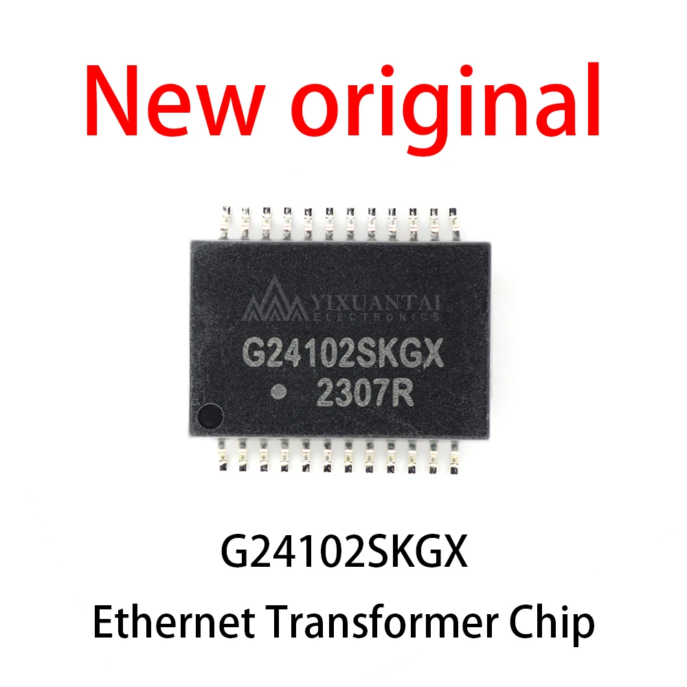 10Pcs/Lot New original G24102SKGX G24102S G24102 patch SOP24 network port transformer chip ﻿New