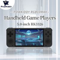 POWKIDDY RGB10MAX Handheld  Game Console Linux OS Retro Video Game Players RK3326 CPU IPS Screen 3D Rocker Joystick