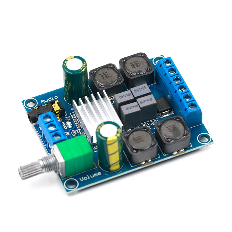 

High power digital power amplifier board module TPA3116D2 audio amplifier board dual channel 2*50W stereo