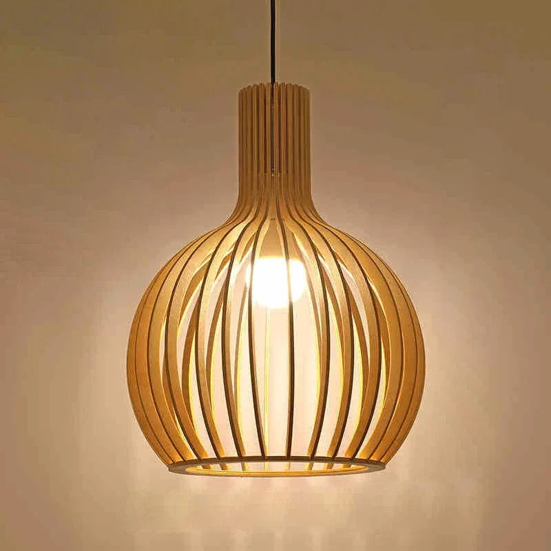 

TINNY современный деревянный подвесной светильник, светодиодный модный художественный ресторан, спальня, кабинет, бар, проживание в семье, чайная комната, японский свет