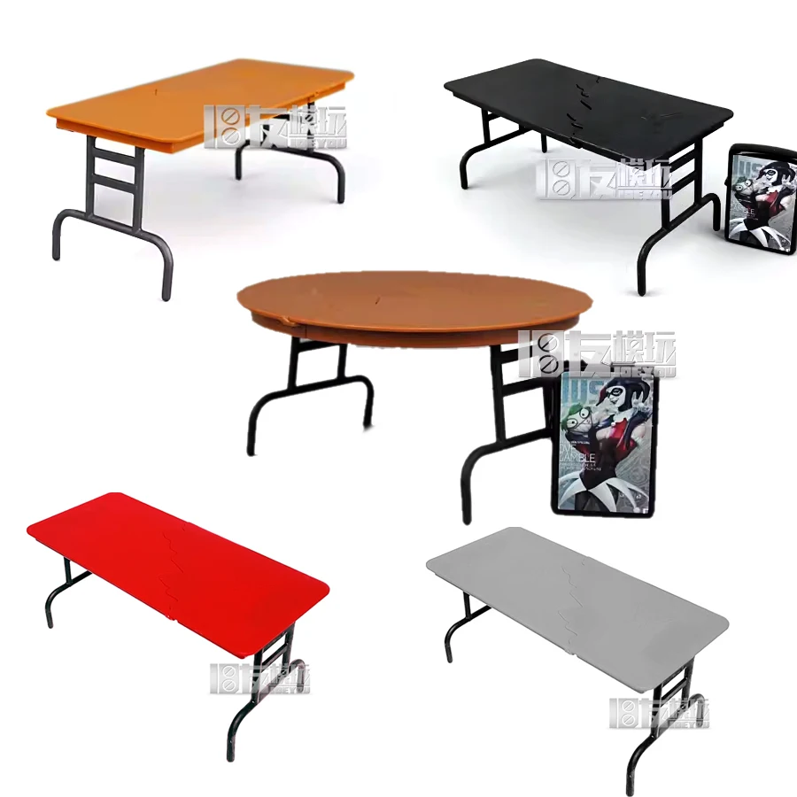 Wrestler Scene Accessories Model Rectangular Table Chair Table Toy Collectible Sports Celebrity Figure Component in Stock