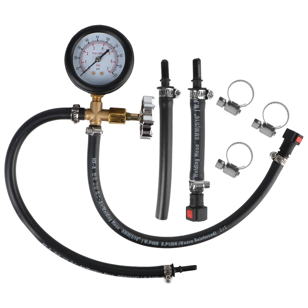 

Манометр для топливного насоса, 0-100PSI