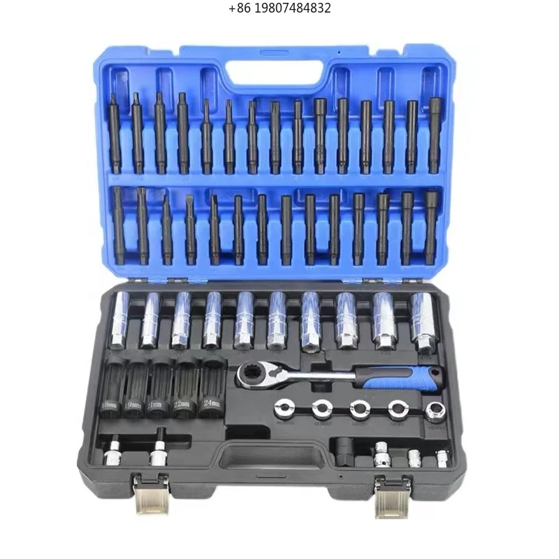 Shock Absorber Removable Sleeve Strut Nut Removal Tool Sockets Kit Shock Absorber Rubber Mount Disassembly Tool  39 43 56 Pcs