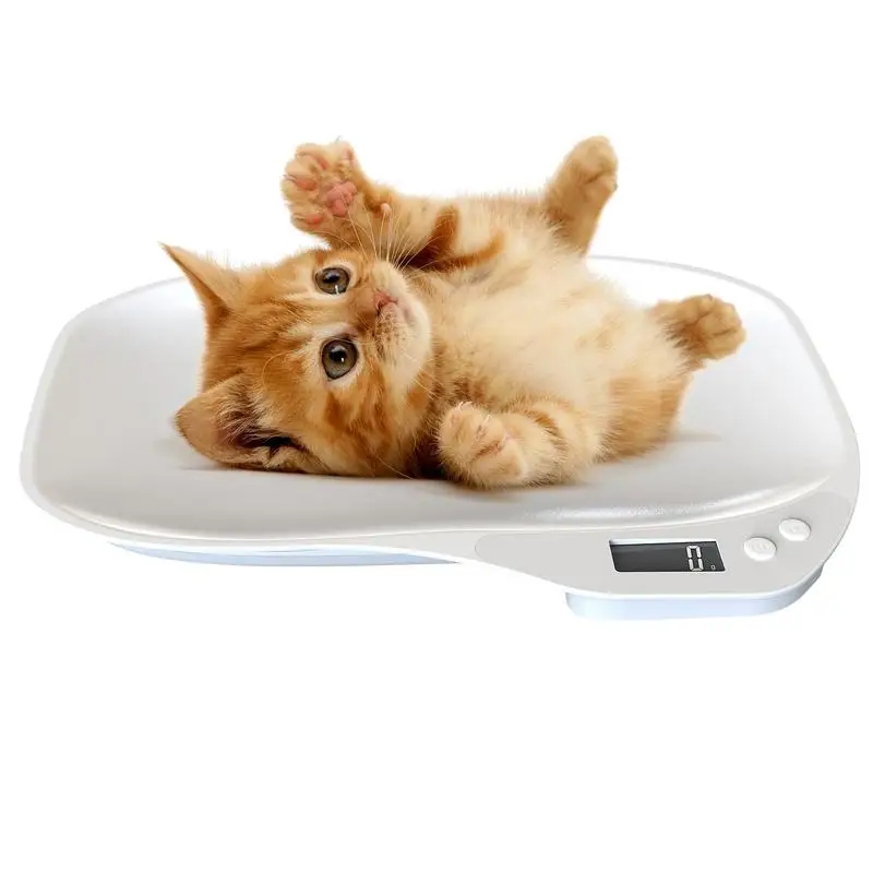 Digital Pet Scale Multi-Function LCD Scale Digital Weight With Height Tray Electronic Weighing Tool animals  Accurately Measure