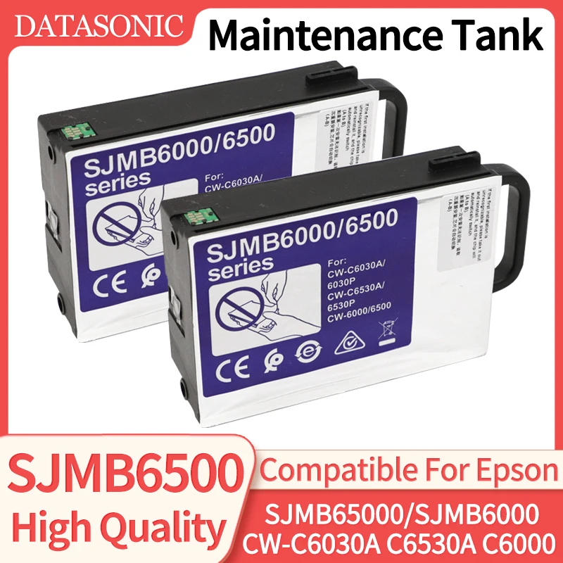 

1pcs~8pcs SJMB6000 SJMB6500 C33S021501 Maintenance tank For Epson ColorWorks CW-C6000 CW-C6030A CW-C6500 CW-C6530A Label Printer