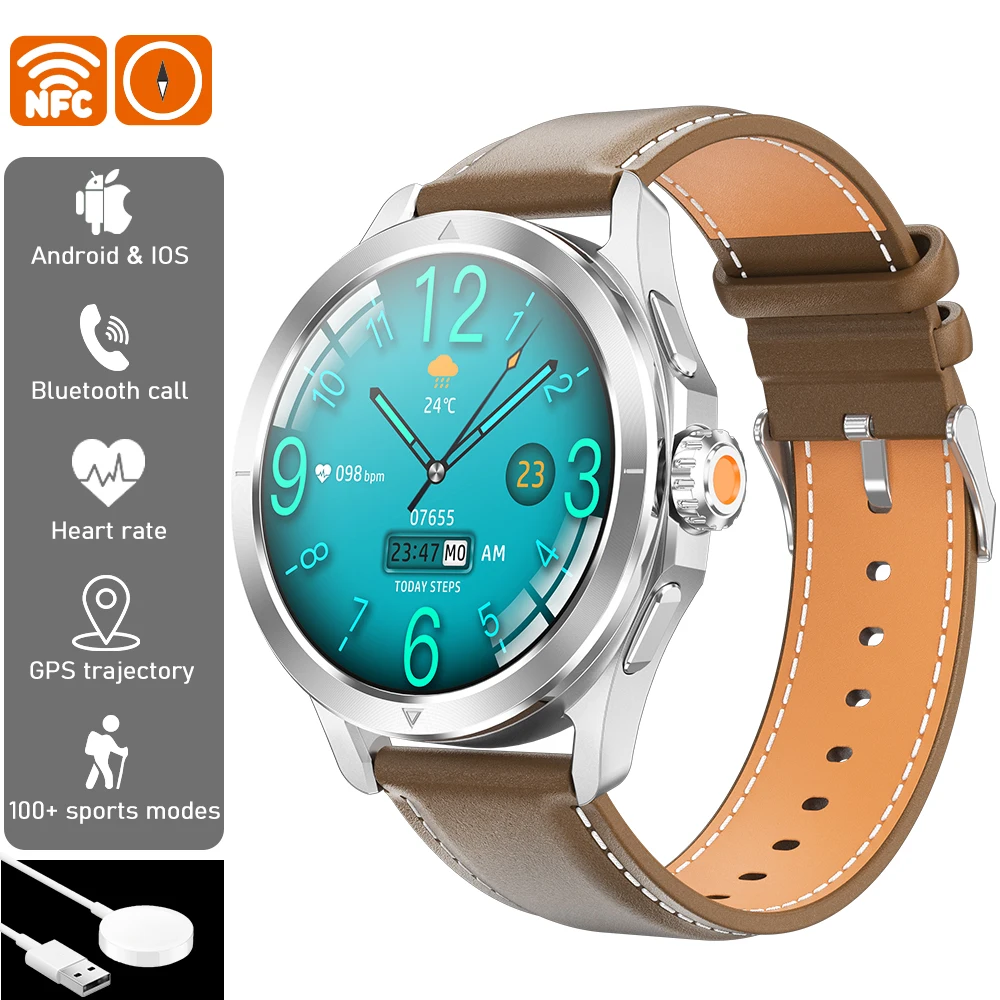 2025 New S4 Ultra For Xiaomi Smart Watch GPS Bluetooth Call Blood pressure Health watch Heart Rate Waterproof Sport Smart watch