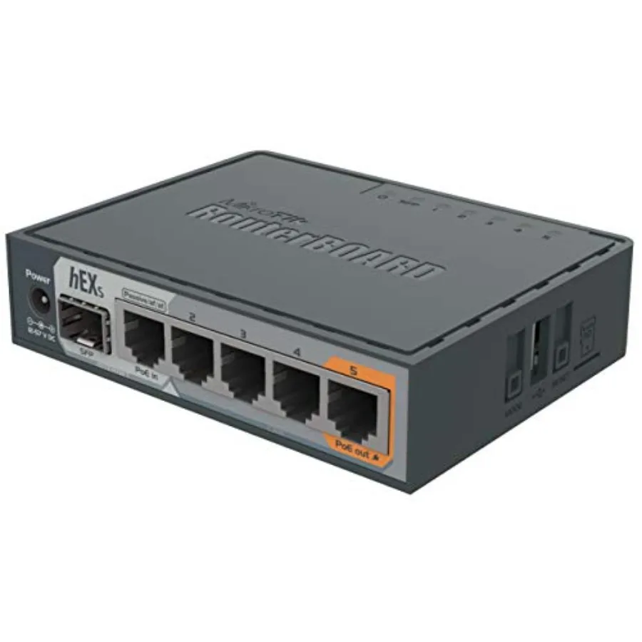 

hEX S Gigabit Ethernet Router with SFP Port RB760iGS