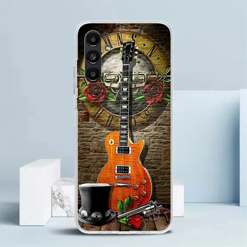 Guns N Roses Good Time Phone Case For Samsung Galaxy A17 A37 A57 A16 A15 A14 A13 A56 A55 A54 A53 A36 A35 A34 A33 A26 A25 A24 A23