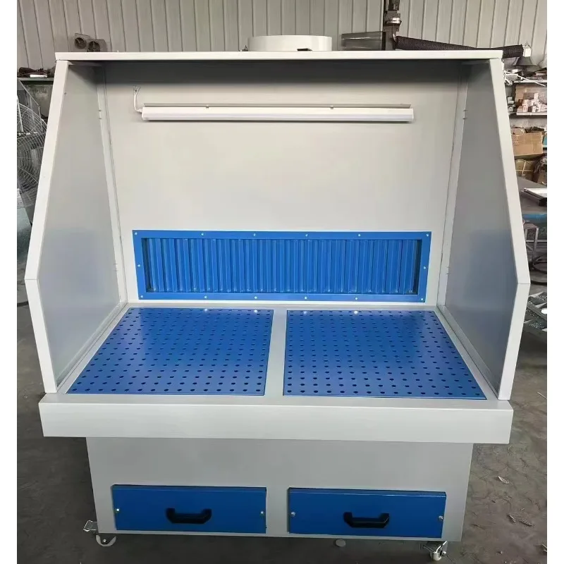 New Dry Sanding Table for Woodworking with Wet Scrubber And Bag Dust Collector Special Workshop Sanding Table