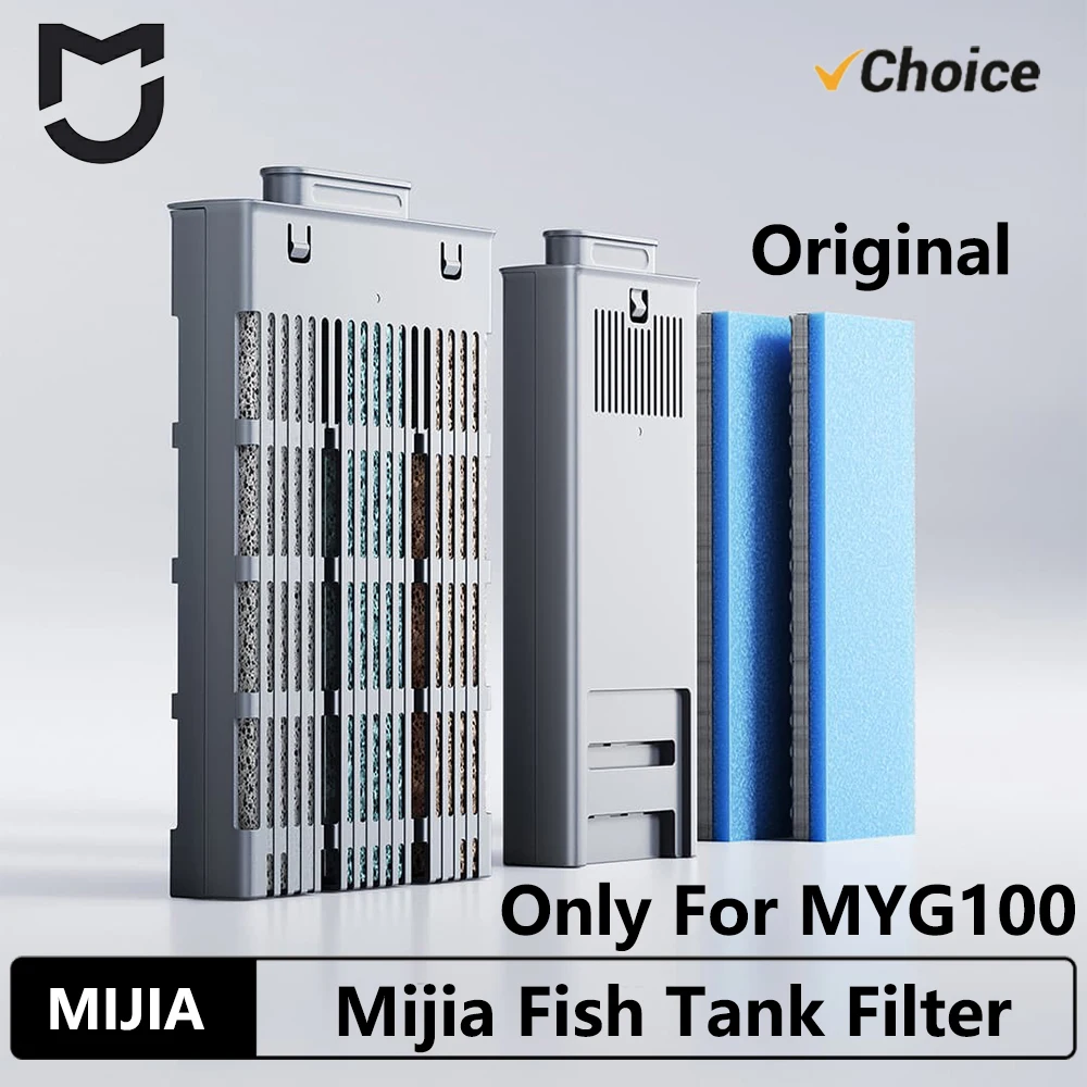MIJIA Aquarium Filter Pump Combo 3-Stage Filtration Physical Biochemical Module 6 Months Lasting Smart Fish Tank Filter Set