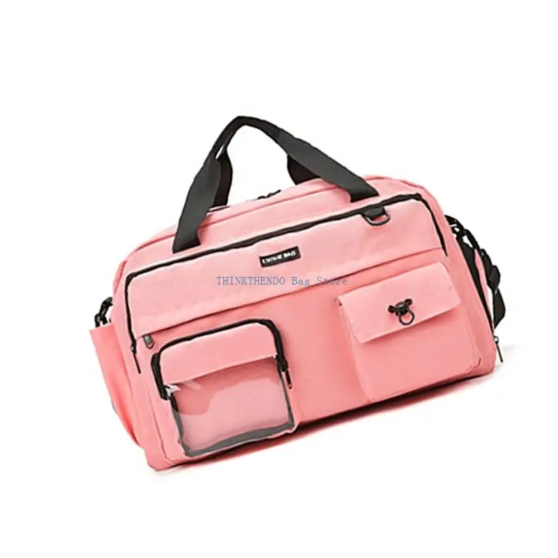 340D Multipurpose Sports Duffle Bag Storage Waterproof Section Convertible Shoulder Carry Fitness Accessories