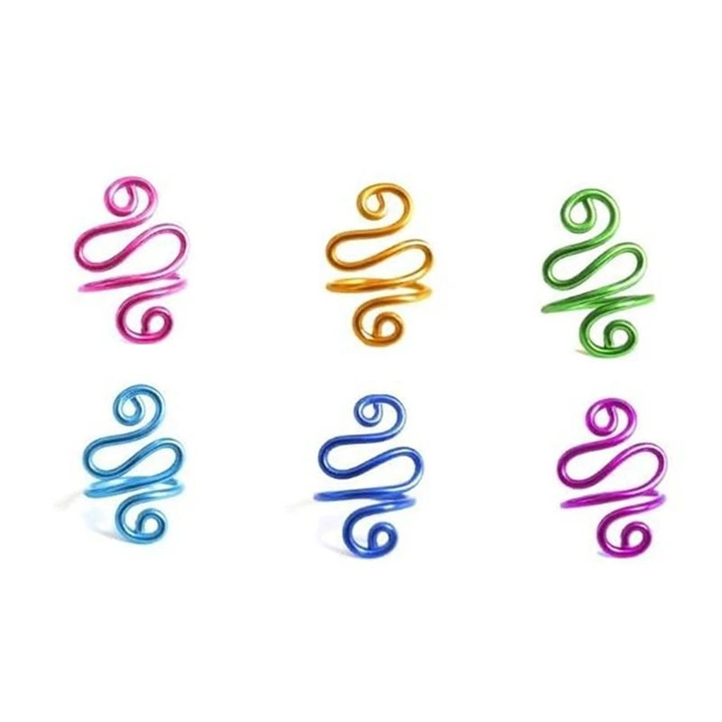 טבעת מתח סרוג, שמשמאלי וצדק, טבעת בקרת מתח מתכווננת, טבעת הסרוגה מתכווננת עבור קרויטרים אצבע עמיד