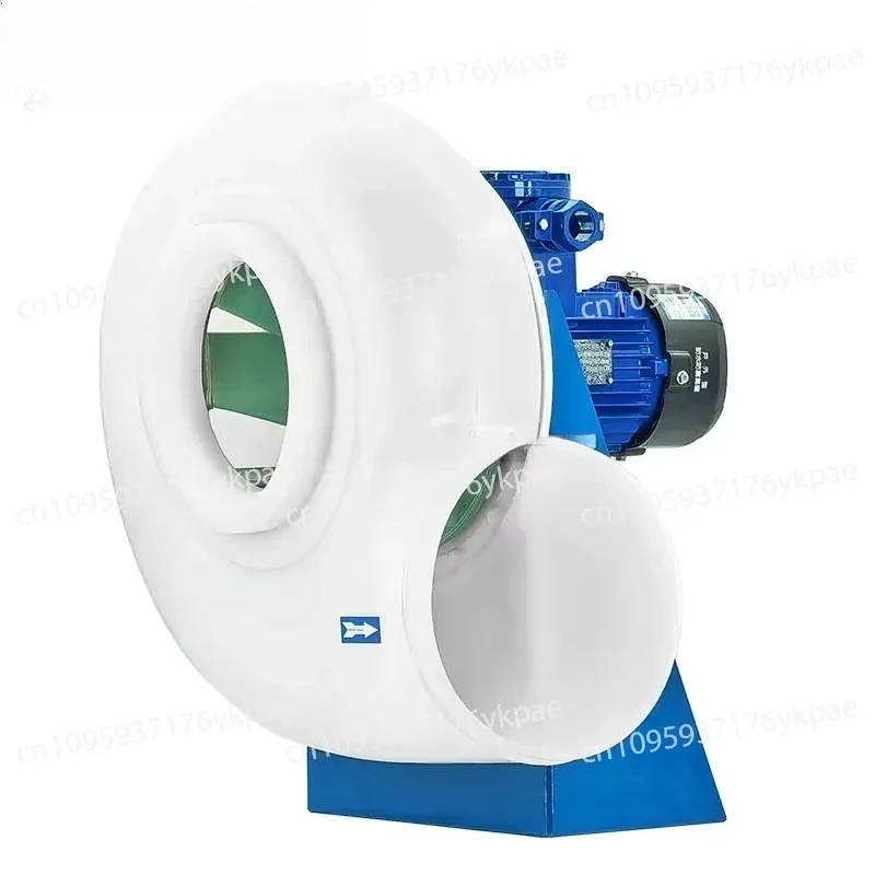 MPCF-250-B2T-EX Plastic Chemical Anti-corrosion Pipe Fan with Explosion-proof AC Motor 380V/3-phase/50Hz 2800RPM