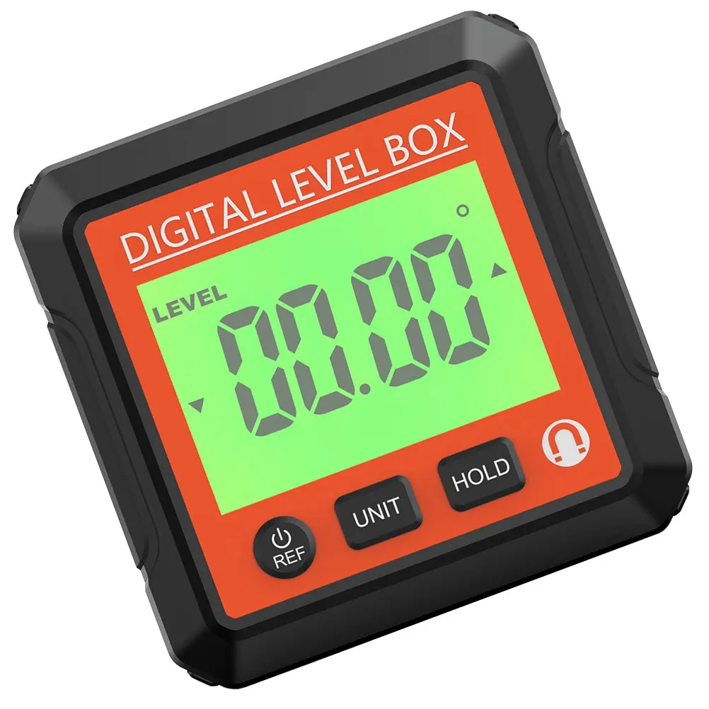 

Portable Digital Angle 360° Measuring Tool Inclinometer Level Gauge Protractor Operated Compact Lcd Display Mini