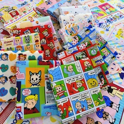 20 Count Cotton Cartoon Drawing Osamu Digital Printing for Handmade Clothing illustration DIY Home Textile Sewing Material