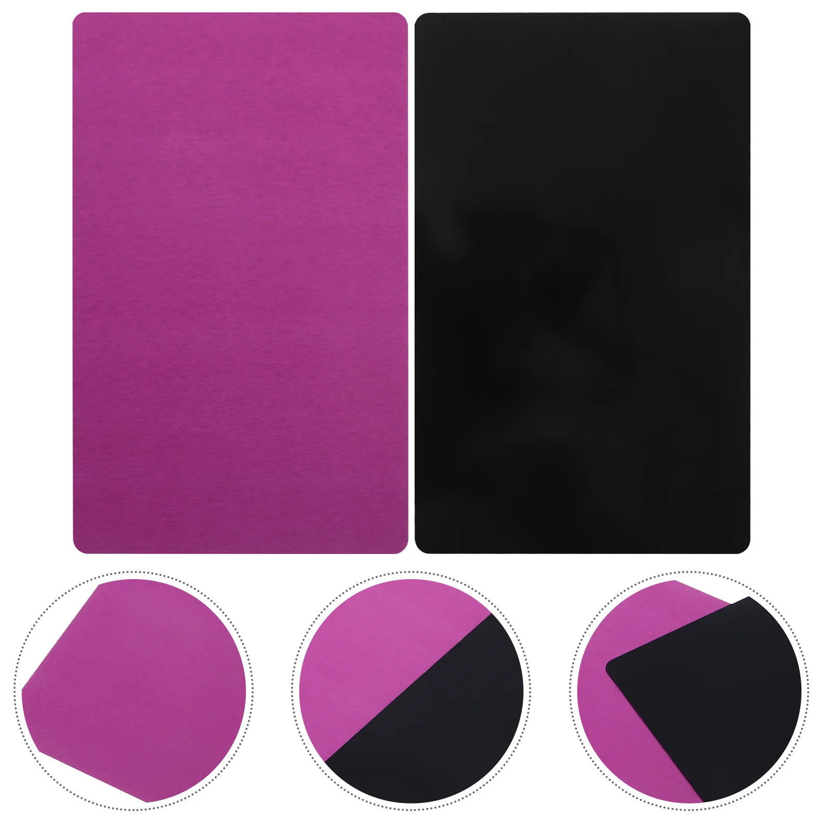 8pcs Business Card Blanks Engraving Smooth Flat Diy Name Sublimation Metal Nameplate Tags For Crafting Custom Business Cards