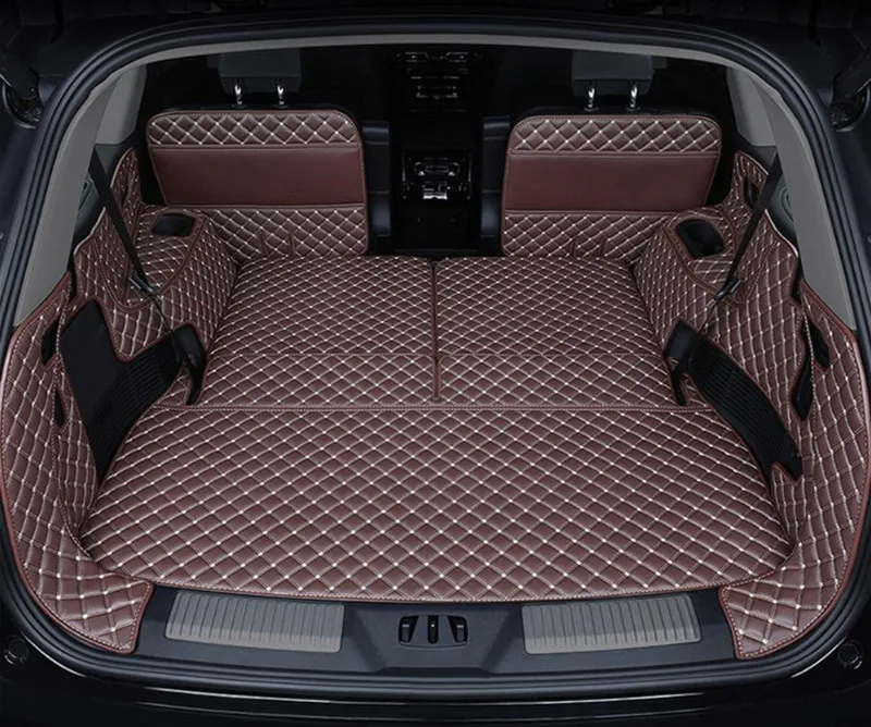 Best quality! Full set car trunk mats for Lincoln Aviator 6 7 seats 2023-2020 durable boot carpets cargo liner mat,Free shipping