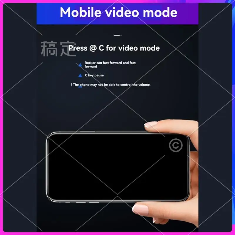 

ATTT-Bluetooth Wireless VR Remote Game Controller Joystick Gamepad Somatosensory Remote Control