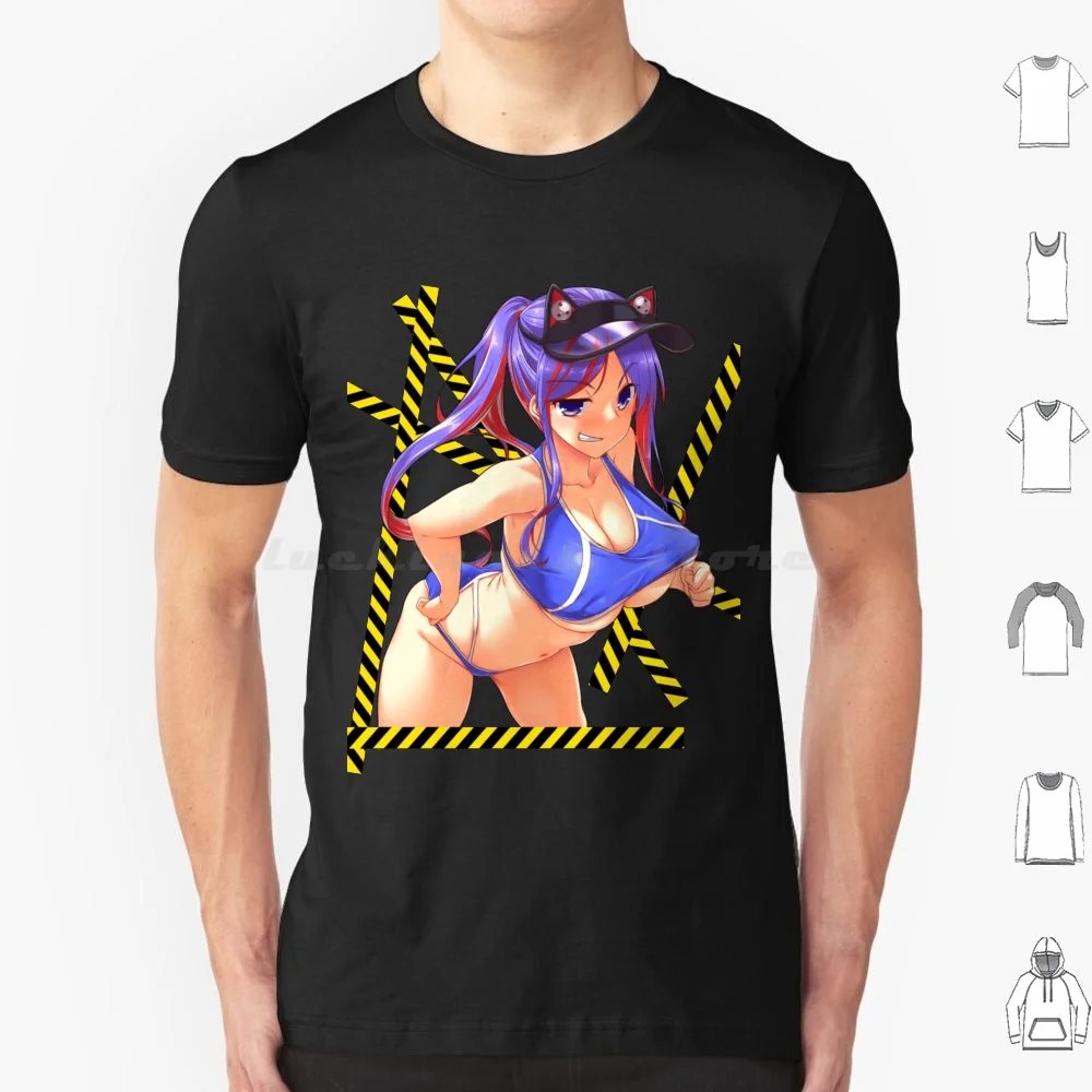 Hot Girl T Shirt 6Xl Cotton Cool Tee Waifu Oppai Anime Girl Sexy Girl Echii Best Waifu Lewd Anime Anime Waifu Hentai Hentaii