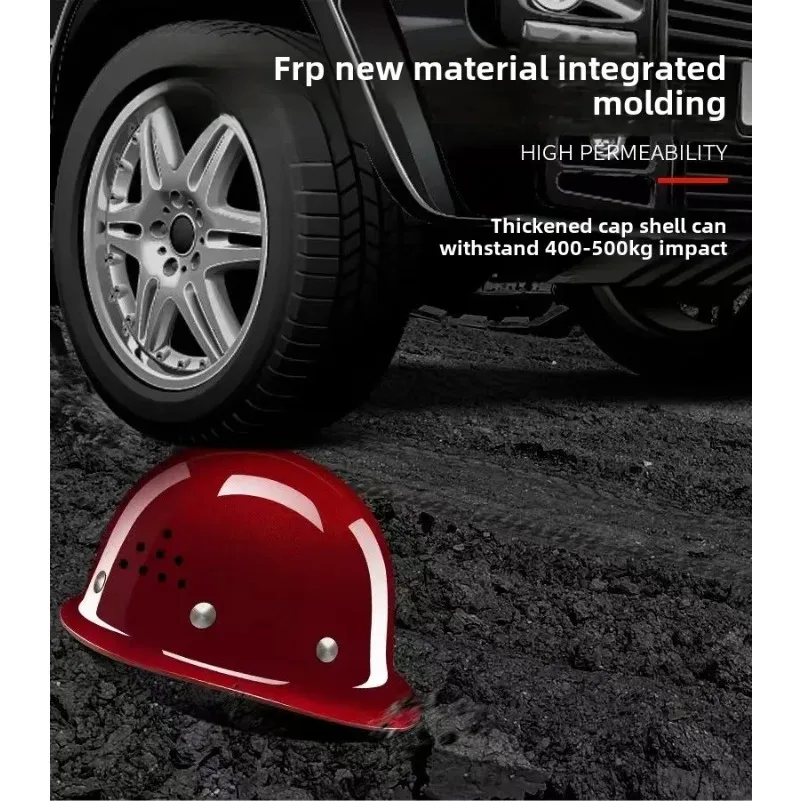 ABS Safety Helmet for Construction Site Helmet for Construction Protection Thickening Breathable Impact Resistant