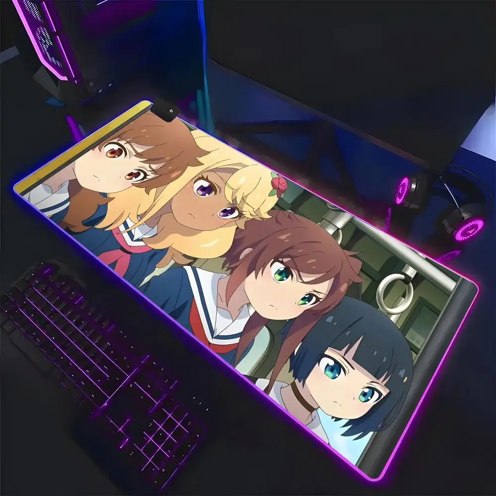 

Коврик для мыши T-train to the End of the World, большой игровой коврик с защитой от скольжения, утолщенный, для компьютерной клавиатуры и стола