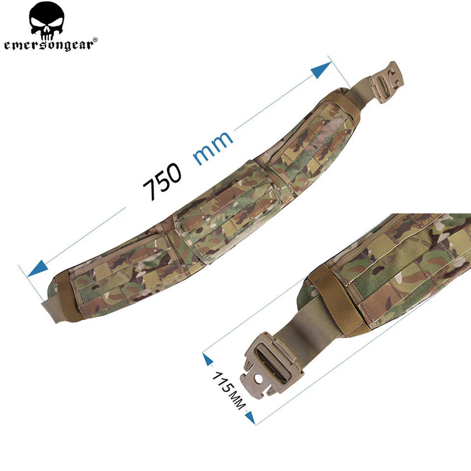 Cinturón Táctico Perfil Bajo MOLLE
