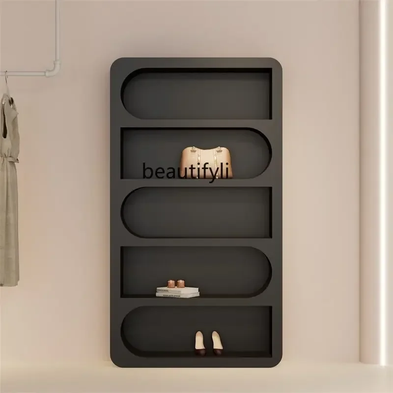 cc182R Clothing Store Zhongdao Display Table Flower Shop Black Display Stand Display Stand Shoe Bag Ornament Display Cabinet