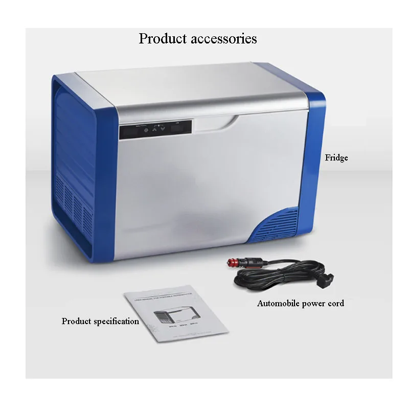 Mini nevera para coche, refrigerador portátil de 20l para Camping, Picnic, barco, caravana, Bar