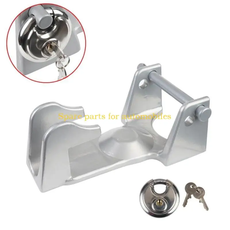 

H58F Замок прицепа с гусиной шеей Прочный стальной замок Защитный замок прицепа Замок сцепного устройства прицепа для крепления