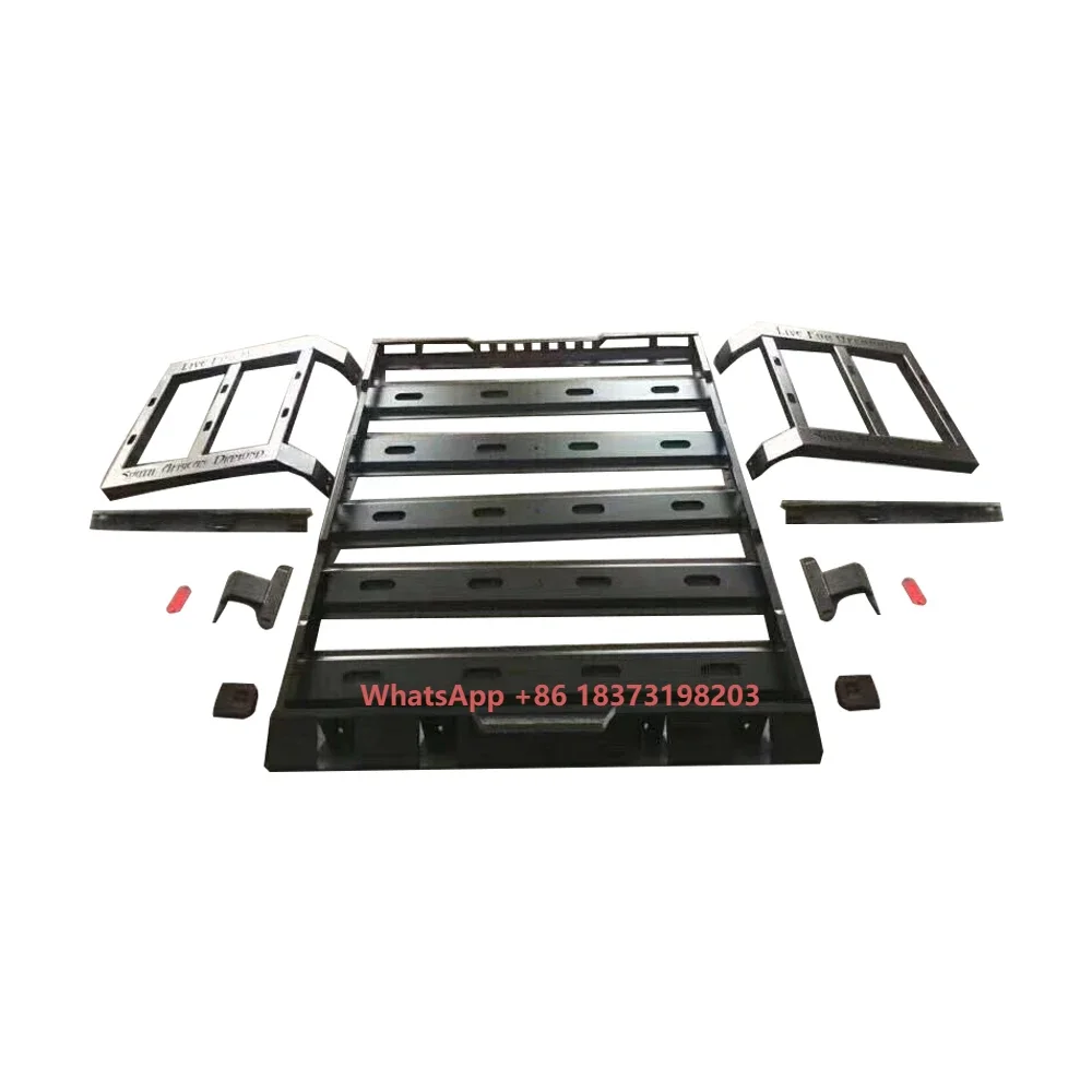 

Lantsun J376 Luggage Rack for for wrangler JK Car Accessories 2007-2017 Car Roof Storm for 4 Door