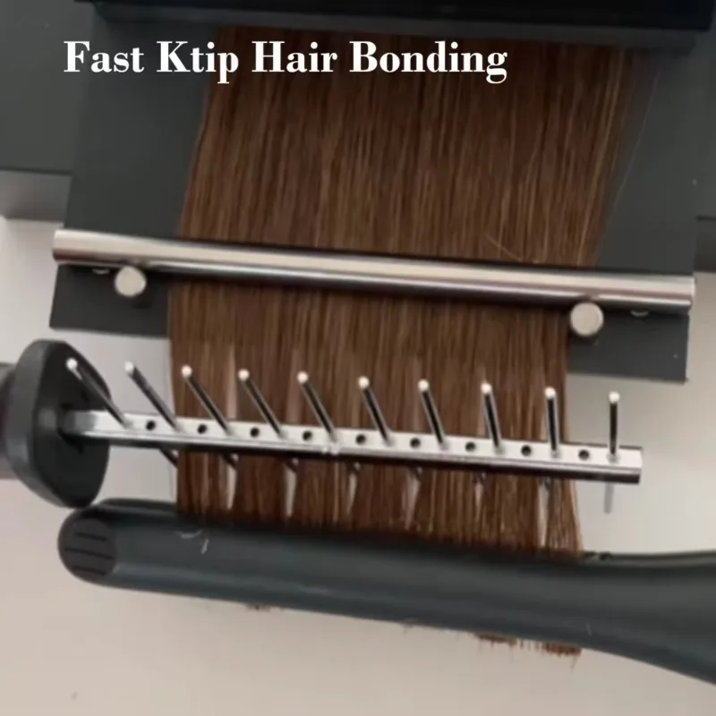 Smart Machine Hair Board Glue Extensions Ktips Rebonding Keratin Ktip Flat Press Heat Machine Hair Extension Tool