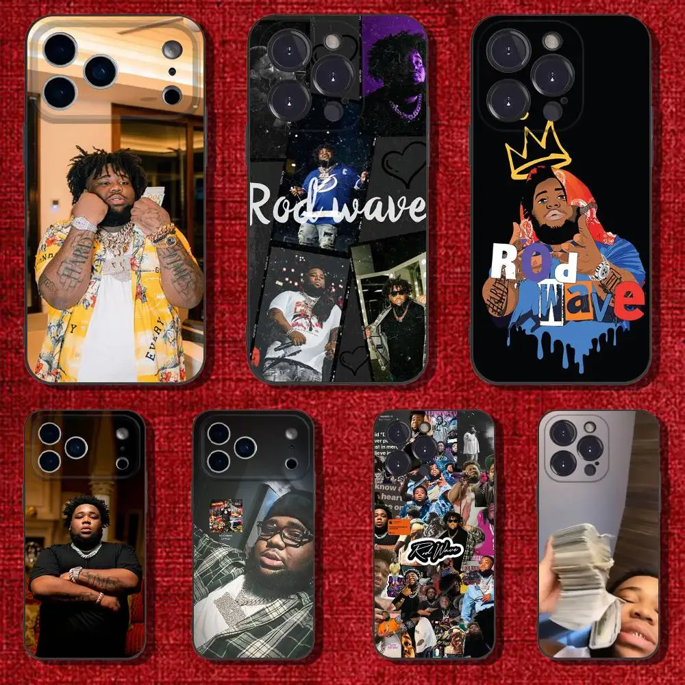 

25 R-Rod W-Wave Phone Case For iPhone 6,17,16,15,14,13,12,11 Plus,Pro Max,XS,X,XR,SE,Mini,8,7,Soft Silicone Black Cover