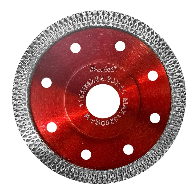 115mm Diamond Dry Cutting Blade Disc Porcelain Ceramic Tile Turbo Thin Stoneware
