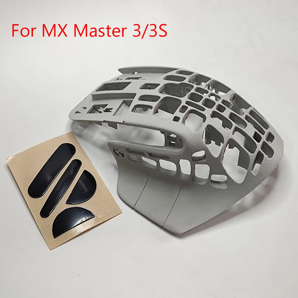 Funda exterior para ratón + almohadilla para pies de ratón – Accesorios de edición Openwork para Logitech MX Master 3/MX Master 3S