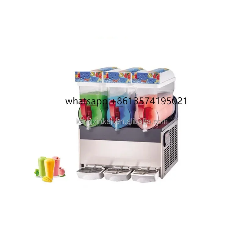

Hot Selling Maker Commercial Ice Cream Slash Soda Pupi Fruit Snow Bras Small Slush Machine