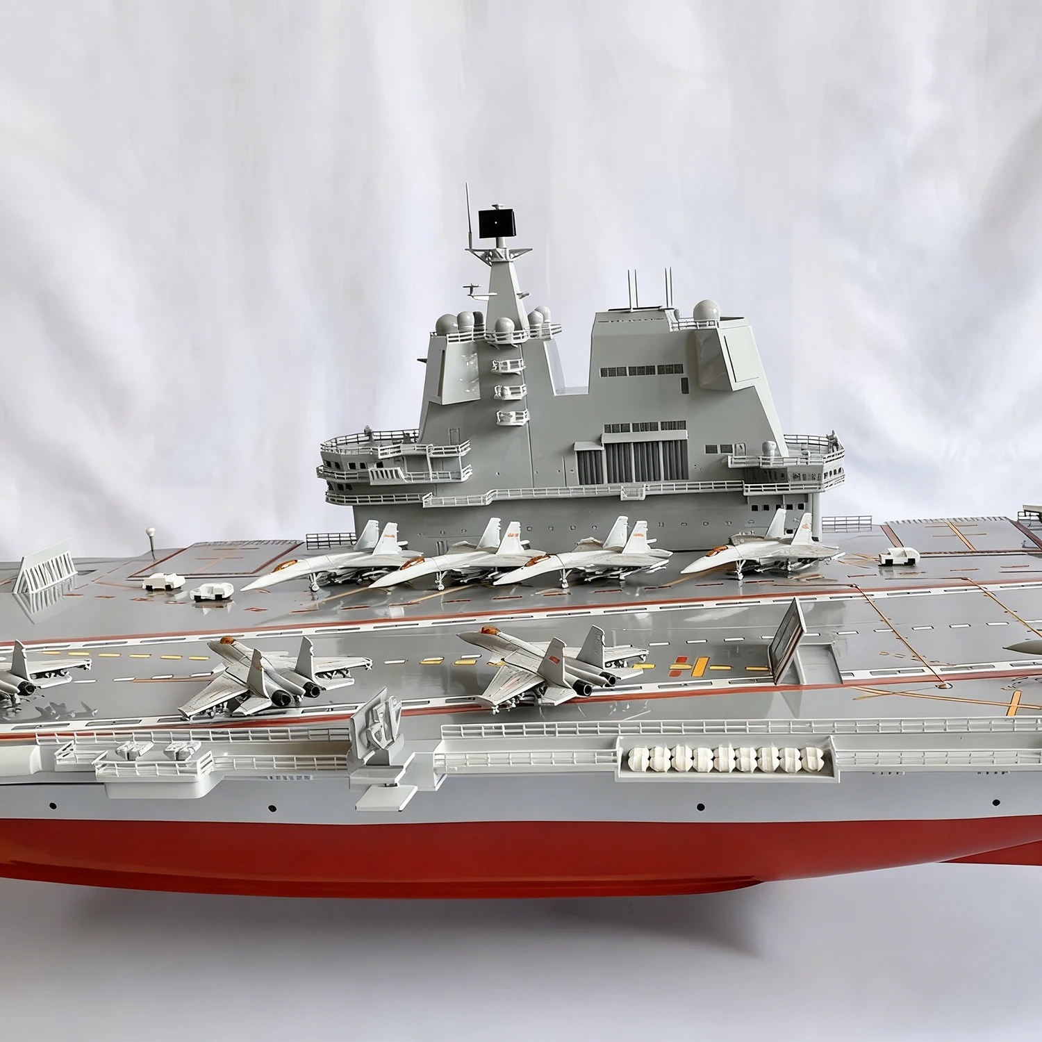 RC Ships1/200 حاملة الطائرات قارب التحكم عن بعد 156 سنتيمتر عالية القوة الألياف الزجاجية بدن RC Schiffe نموذج السفينة لعبة سفينة حربية نموذج #5