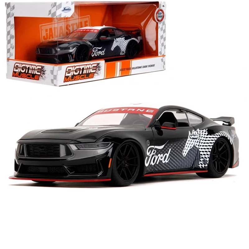 

Jada 1:24 Scale Mustang GT Dark Horse Alloy Metal Car Model Static Collection Decorated Holiday Gifts Toys
