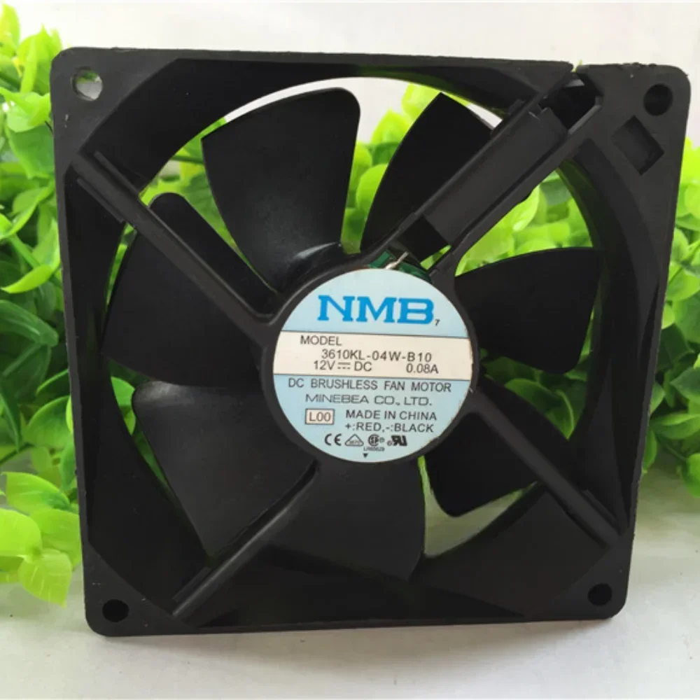 3610KL-04W-B10 for NMB Server Fan NMB-MAT Axial Cooling Inverter Fan 9CM DC12V 0.08A